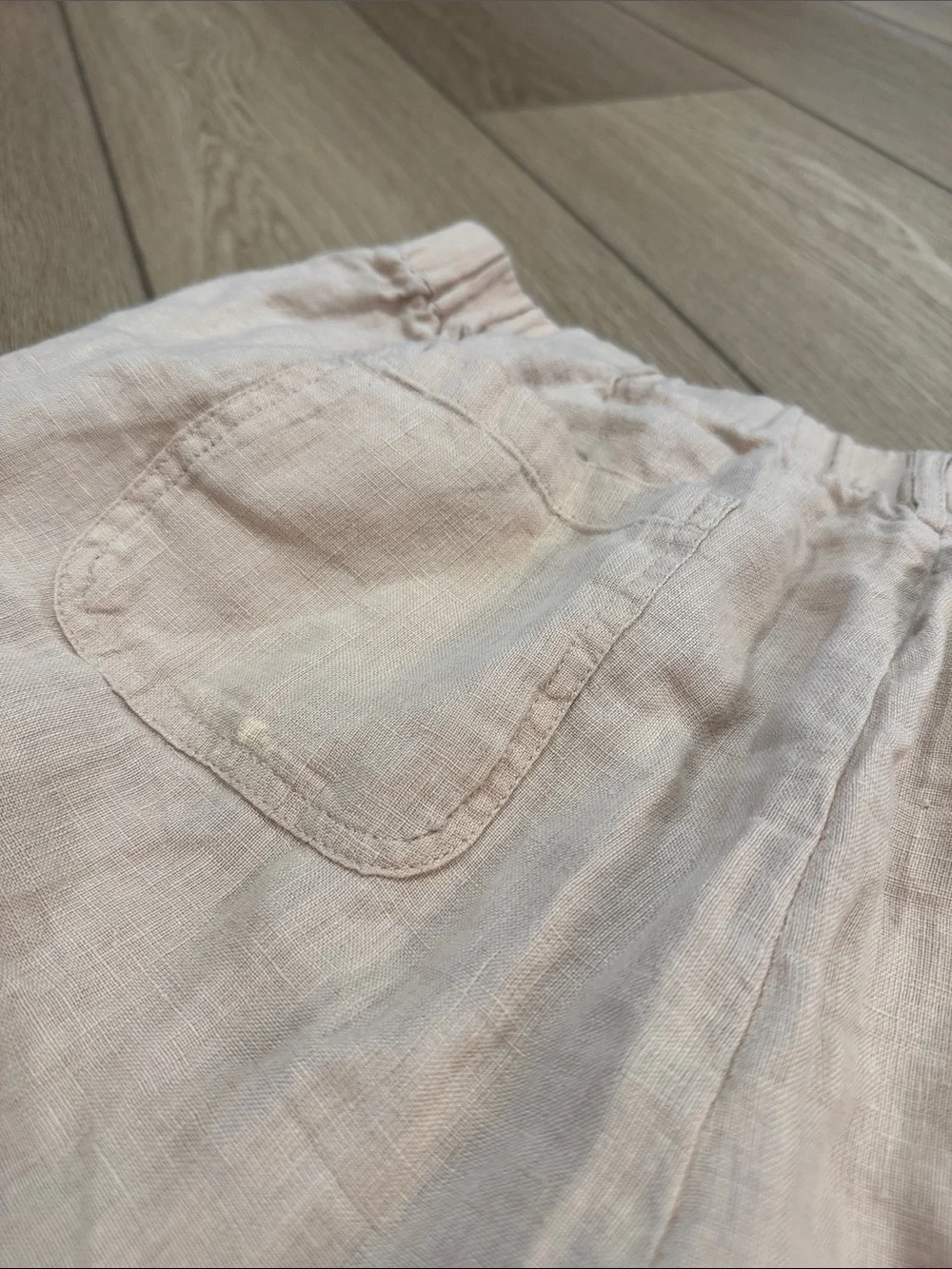 Quince 100% European Linen Pants Sz M Trendy Summer Natural Lightweight Beach